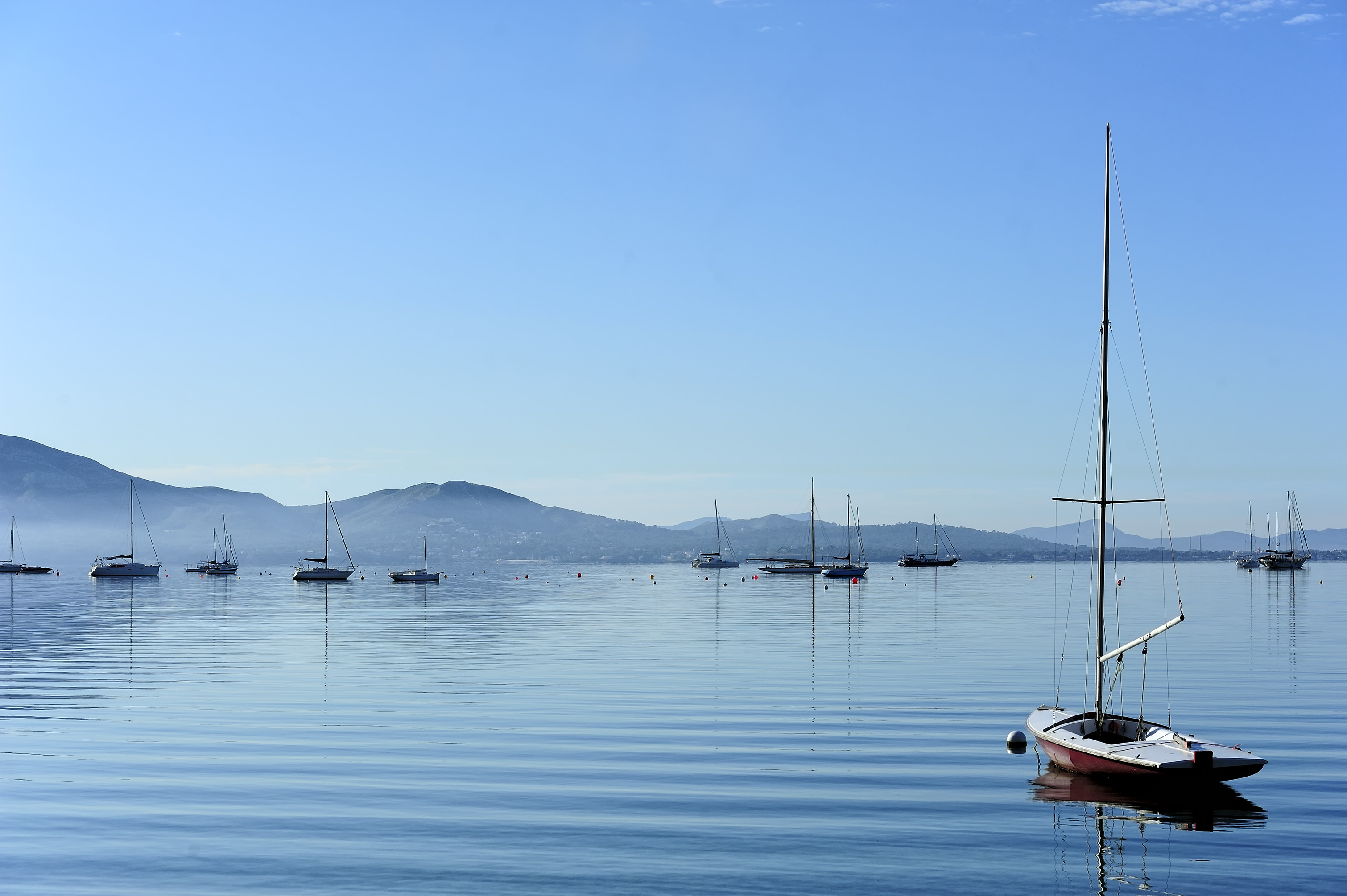 One of the reasons to buy a property in Pollensa is its beautiful port